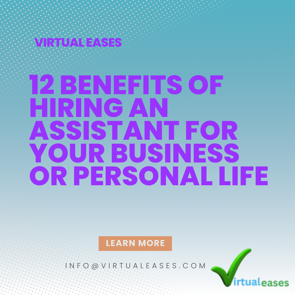 Benefits of hiring a virtual assistant