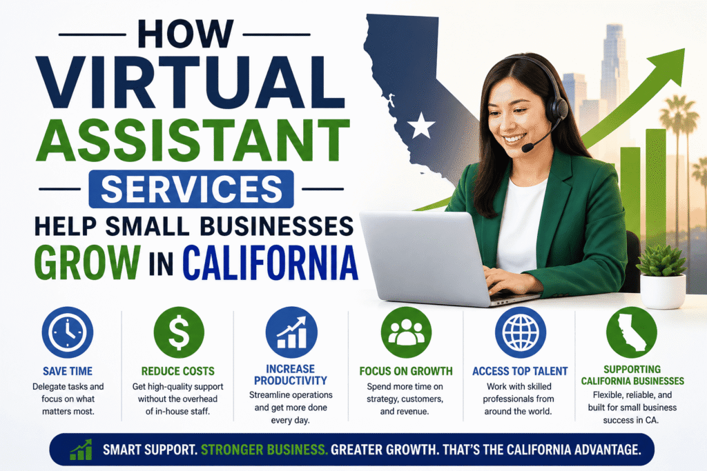 small business virtual assistant California