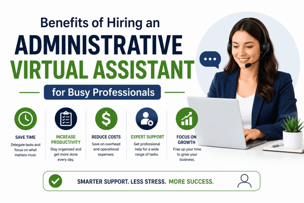 virtual assistant for busy professionals