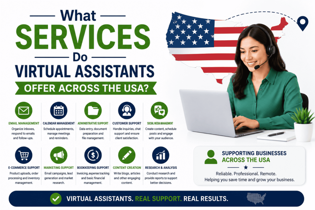 what services do virtual assistants offer