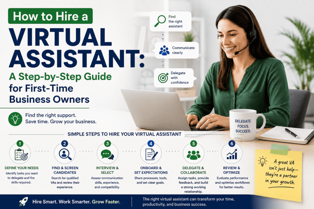 How to hire virtual assistant